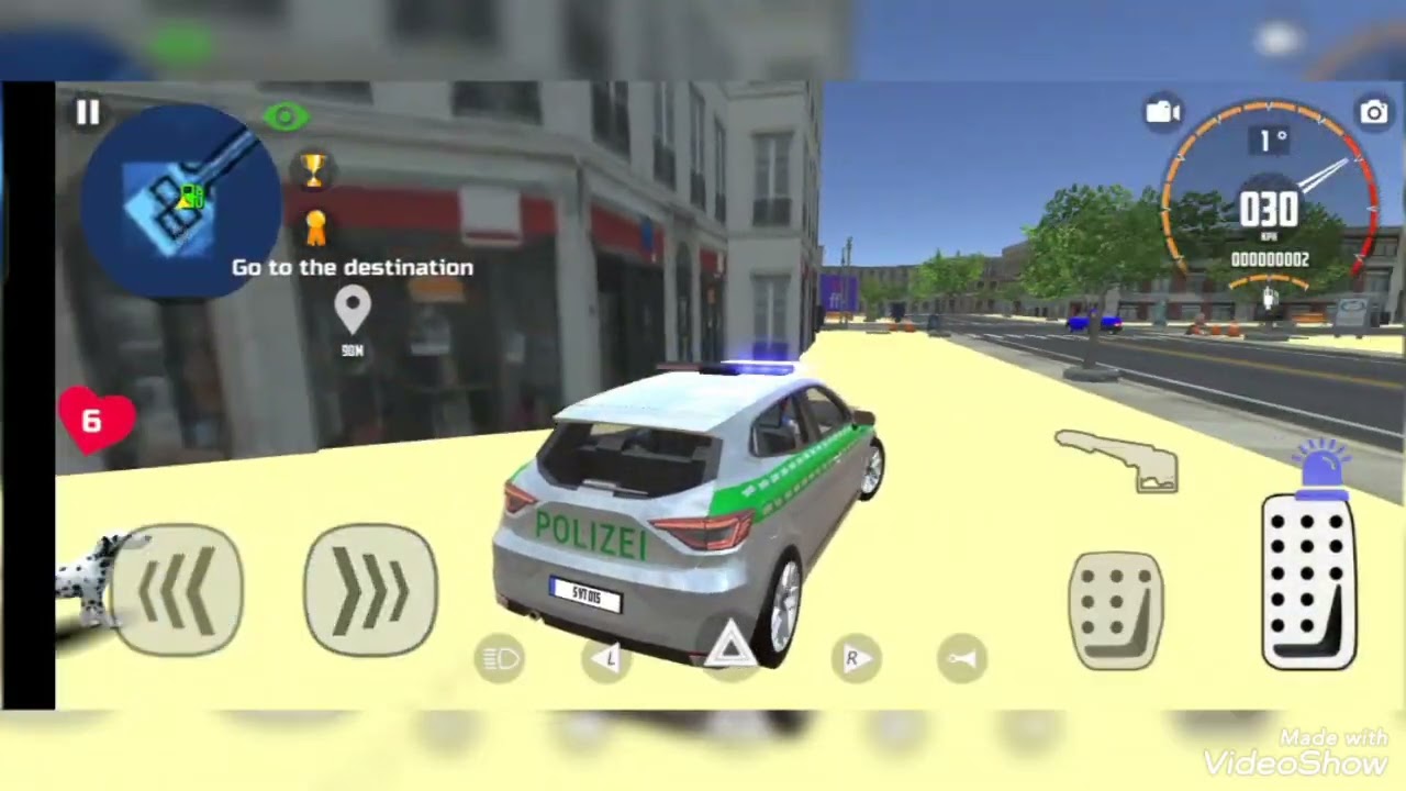 Car Simulator Clio Playing in Mission Girl (City 2)
