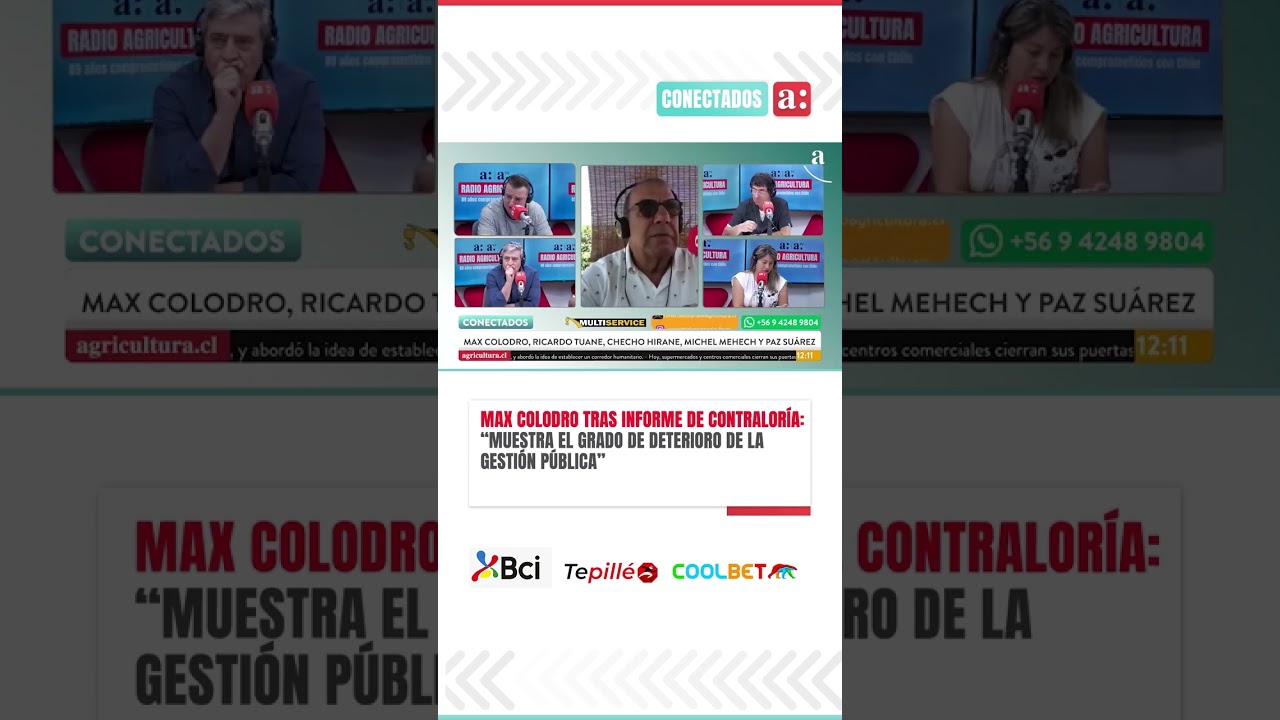 #ConectadosenAgricultura |  &ldquo;Conf&iacute;o plenamente en la probidad de la nueva contralora&rdquo;