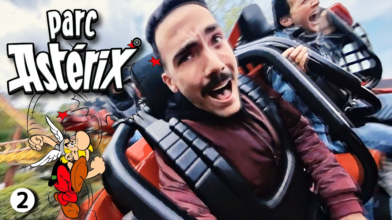 🔴¡Subimos a GOUDURIX con sus NUEVOS TRENES y sobrevivimos para contarlo💥🥵  | Vlog Parc Astérix