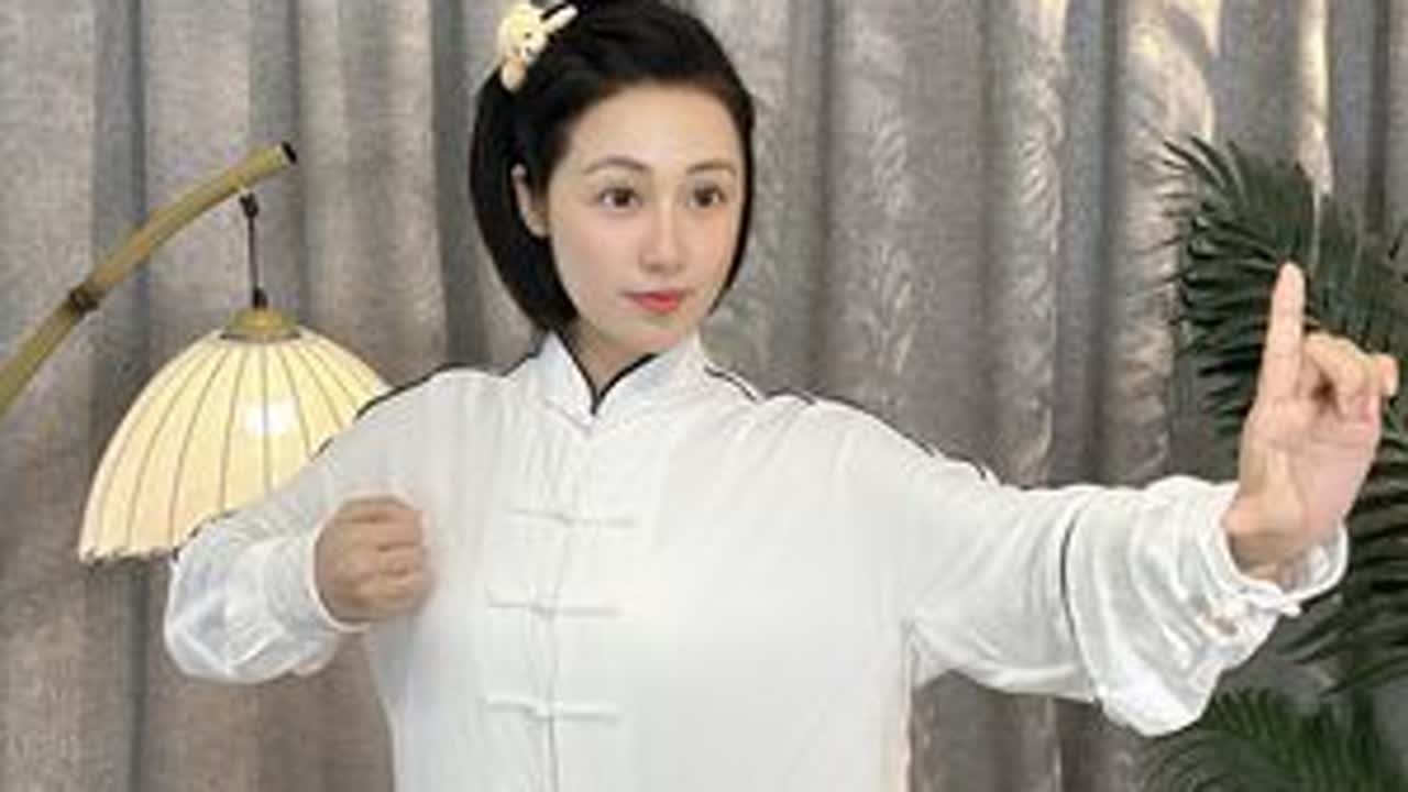 八段锦12分钟完整跟练 | 新手跟这个就可以！呼吸结合口令！一起打卡！#八段锦 #跟练