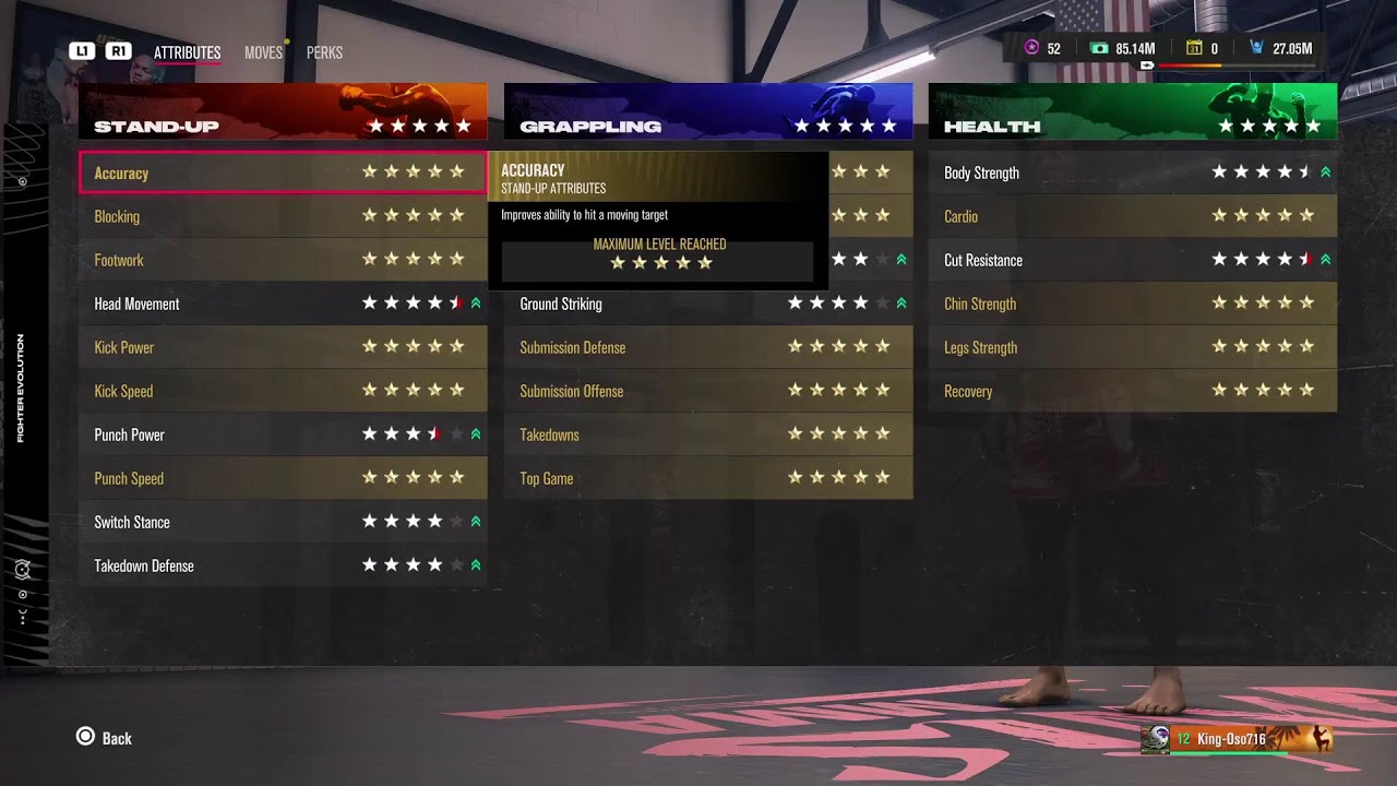 Live on UFC Career mode