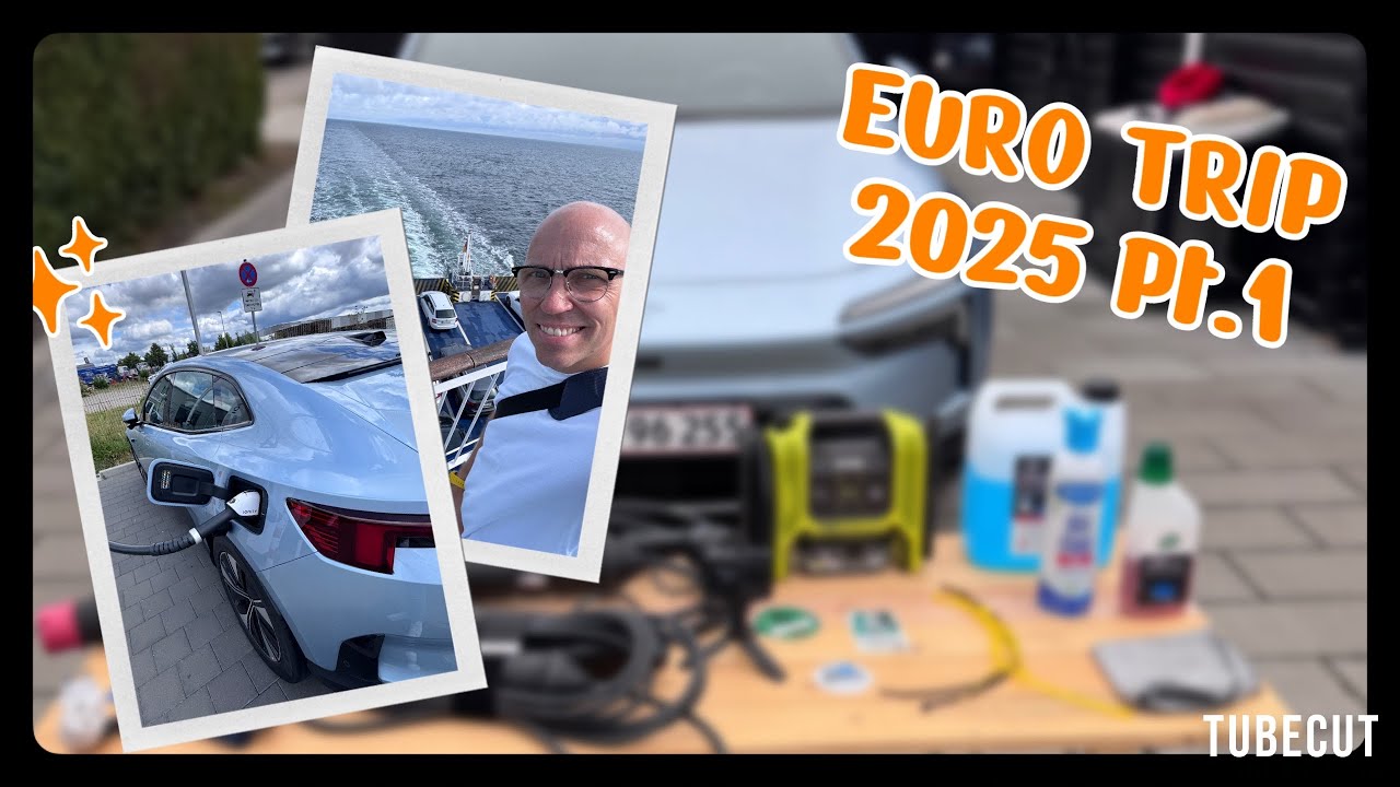 Polestar 4 - Europa Roadtrip 2025. Amager til Tropical Island ved Berlin.