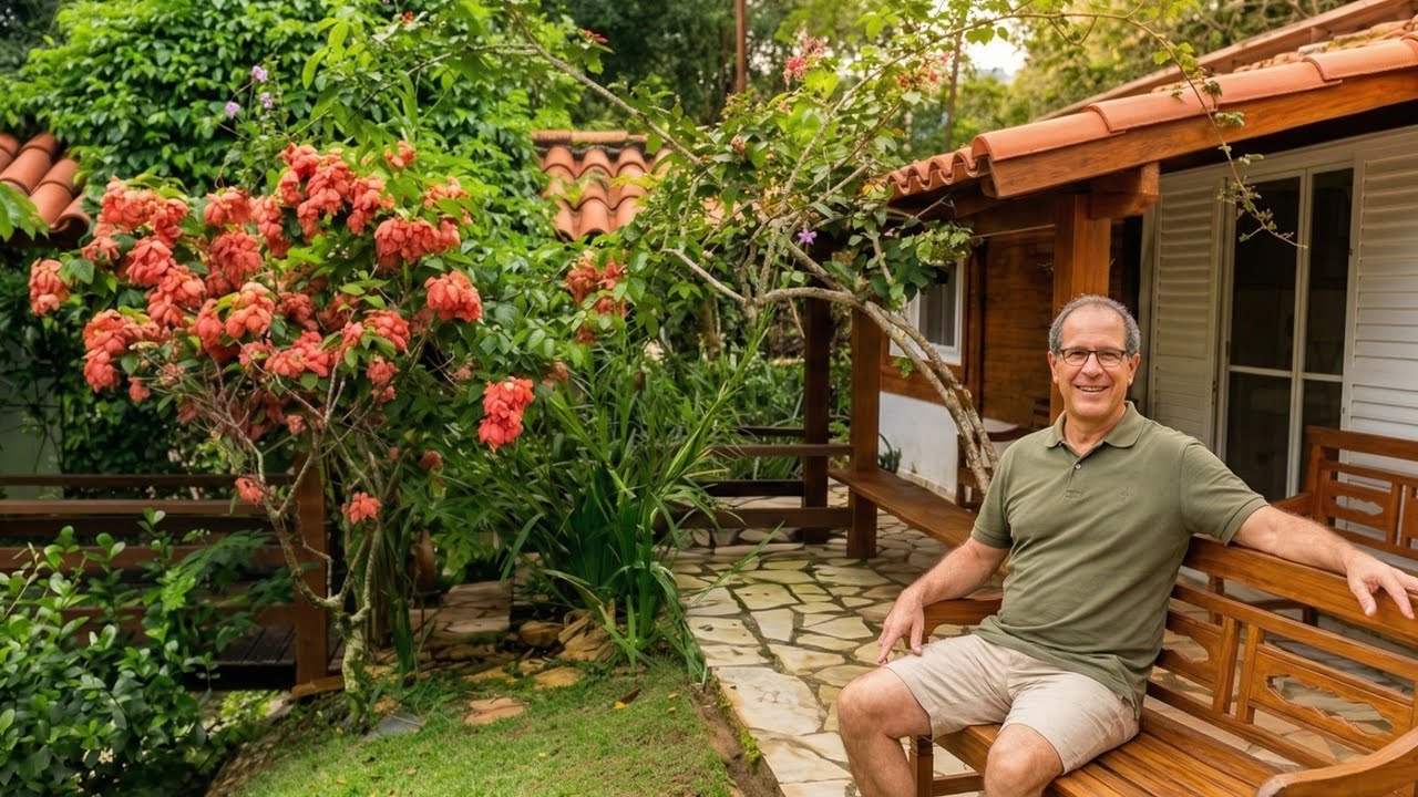 ELE PEDIU DEMISSÃO DE UMA MULTINACIONAL PRA VIVER NO SÍTIO
