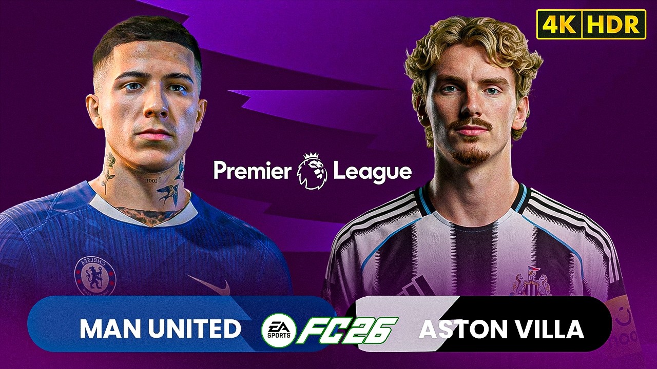 Челси против Ньюкасла | Премьер-лига 25/26 | Реалистичный мод Anth James V5 FC 26 [4K 60FPS]