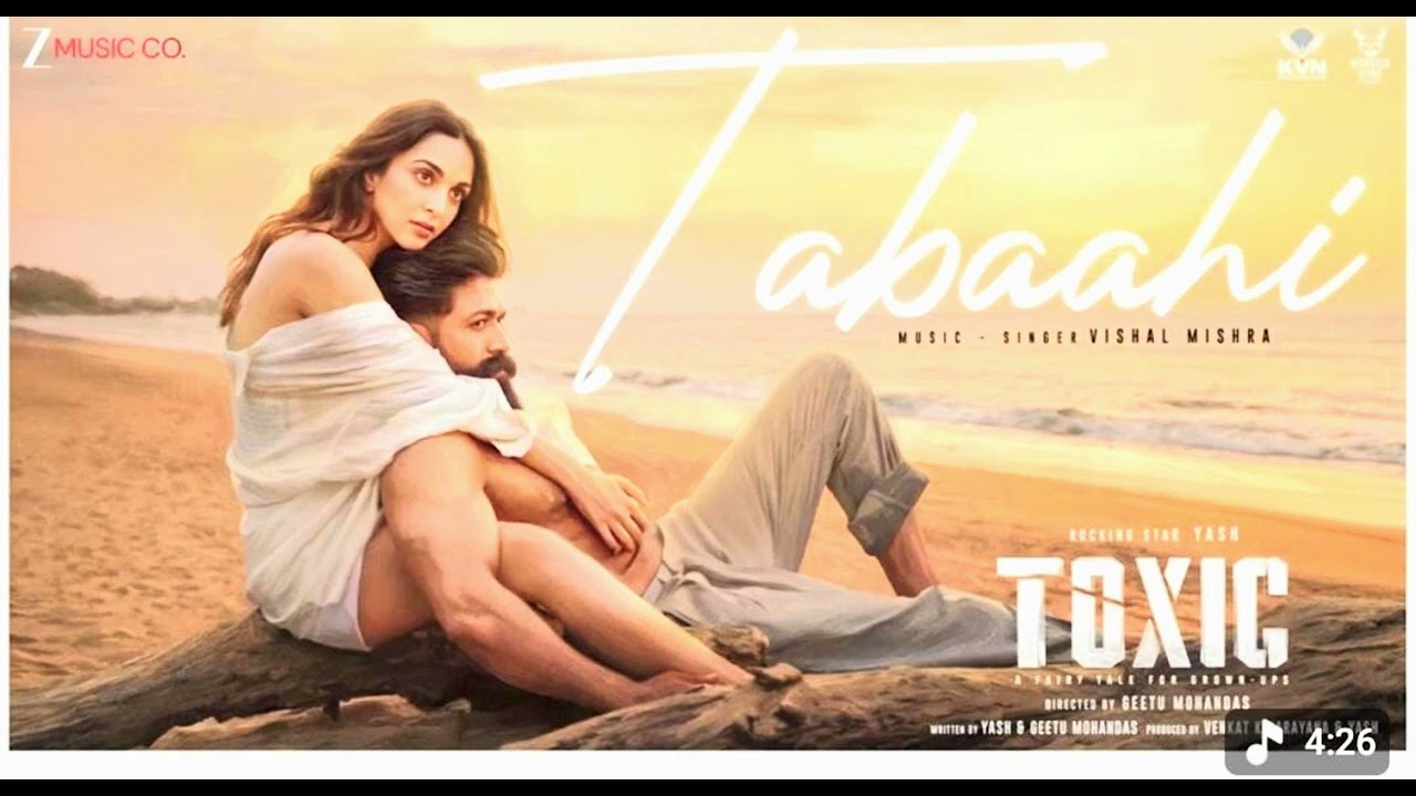 Toxic new song || Tabaahi ||#toxic #raya #monster 