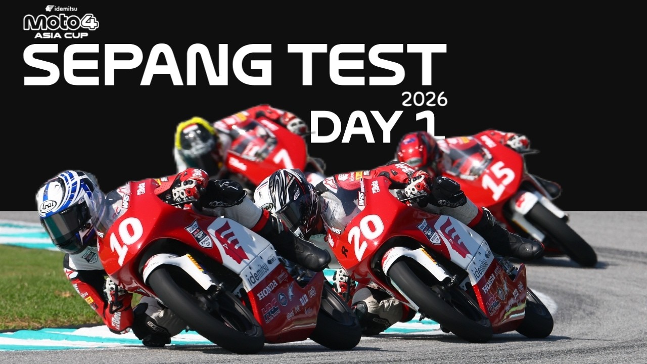 🔴 LIVE Moto4 Asia Sepang Test 2026 Tracking Timing Data DAY 1