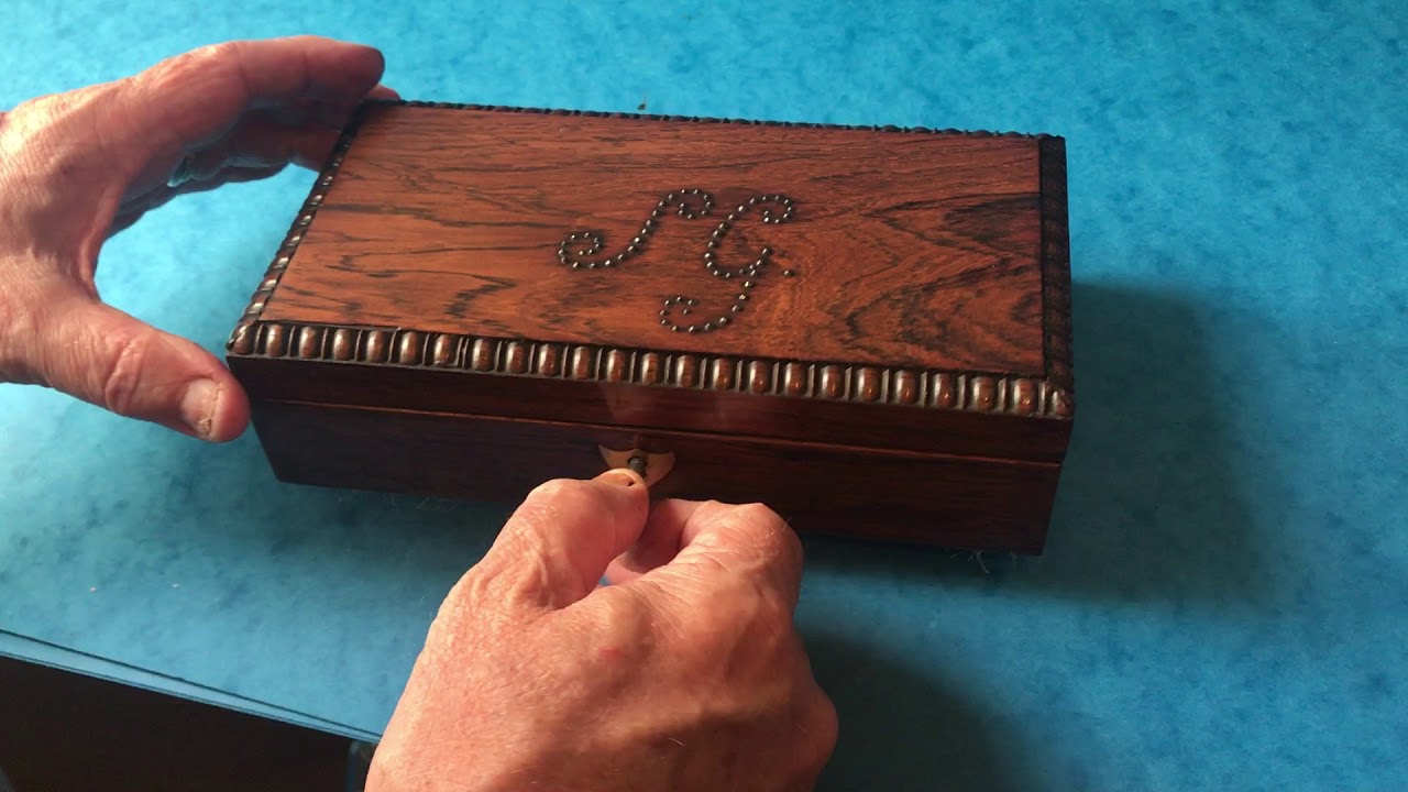 Antique William IV Sewing Box