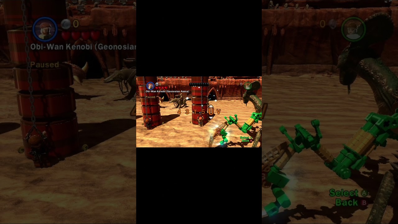 Lego Star Wars III - Red brick code #8: Score x4 (43T5E5) #legostarwars #shorts #code #cheat #gaming