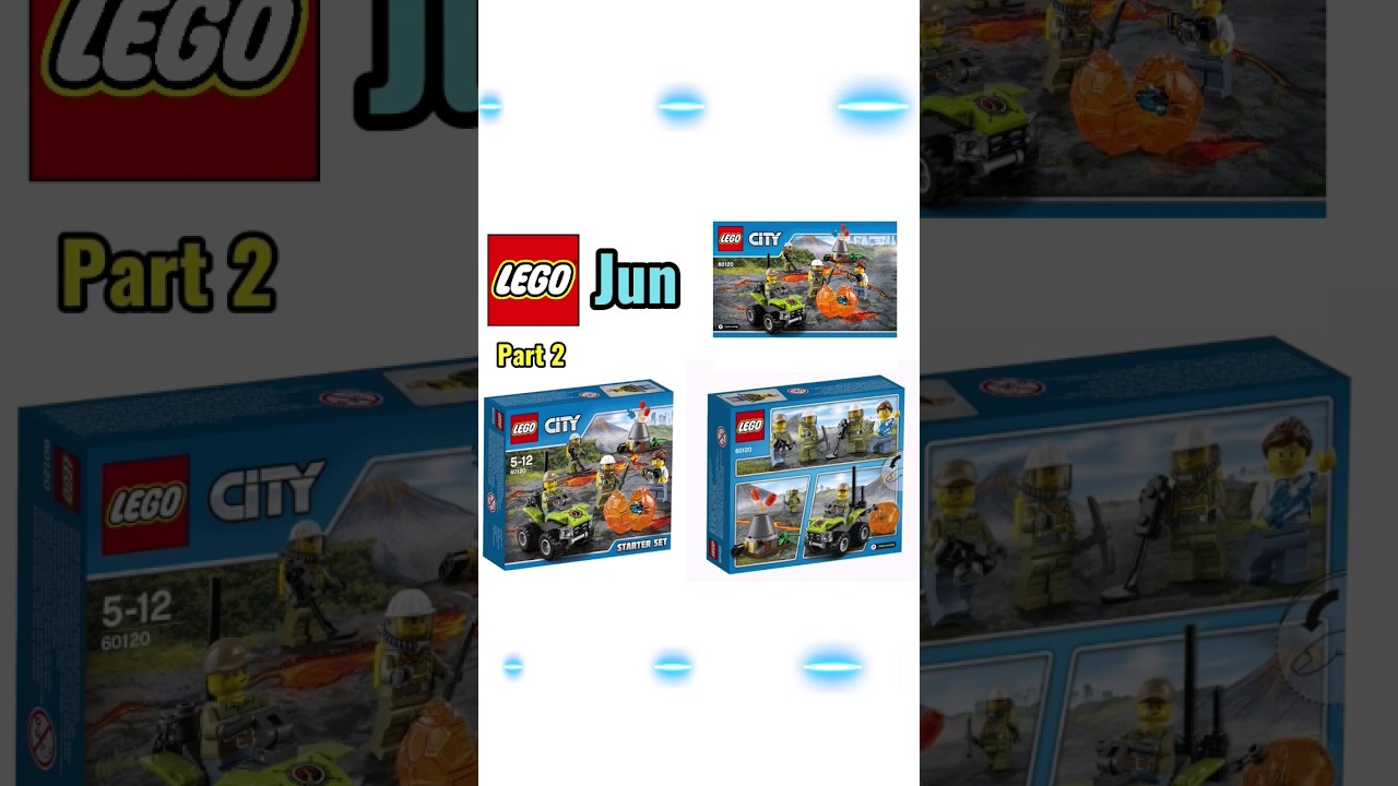 Lego City Volcano Explorers 60120 Part 2