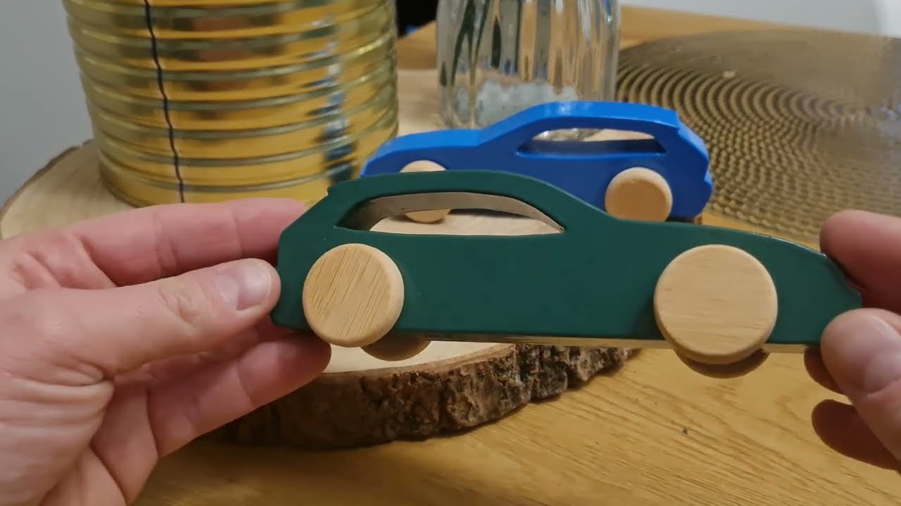 Making a wooden toy car inspired by a German sport car - Woodoo Manufacture