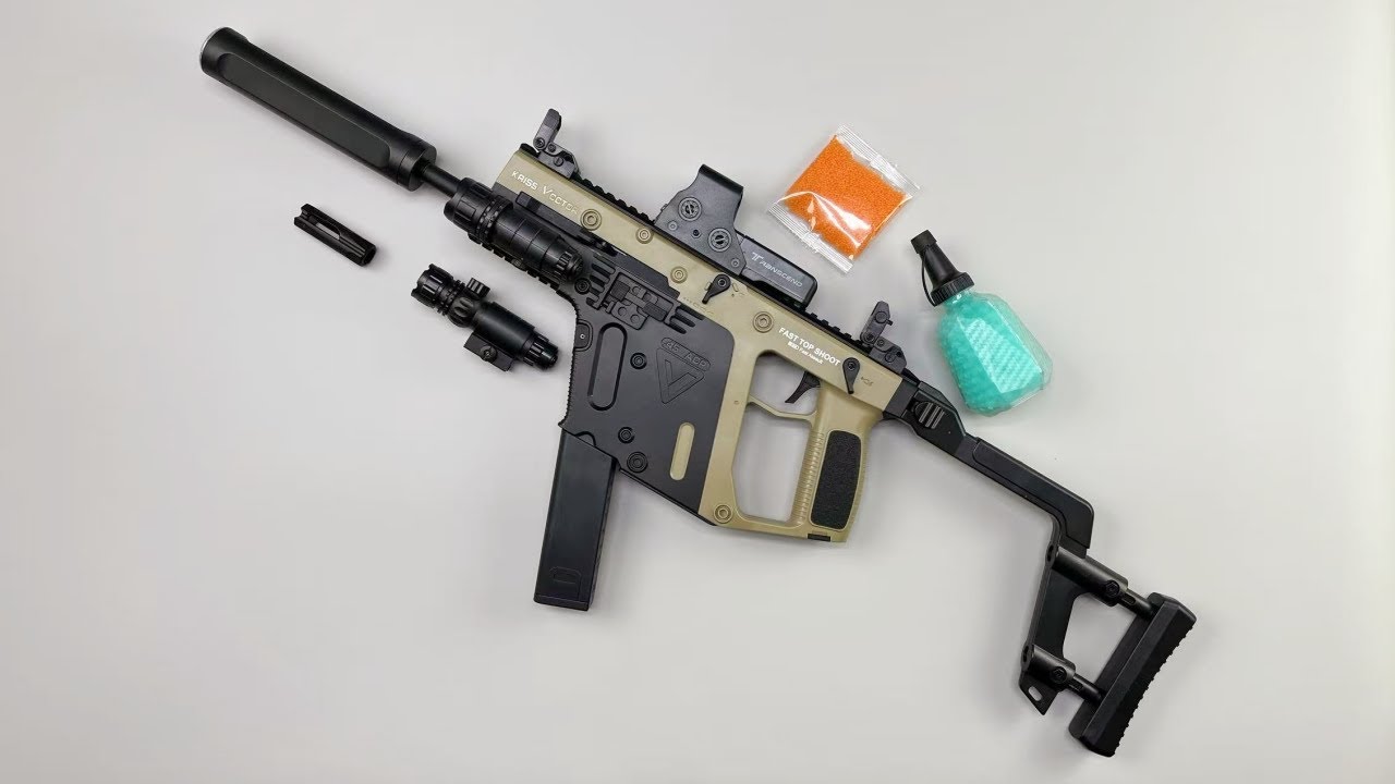 Vector Gel Blaster Toy Gun Unboxing Review