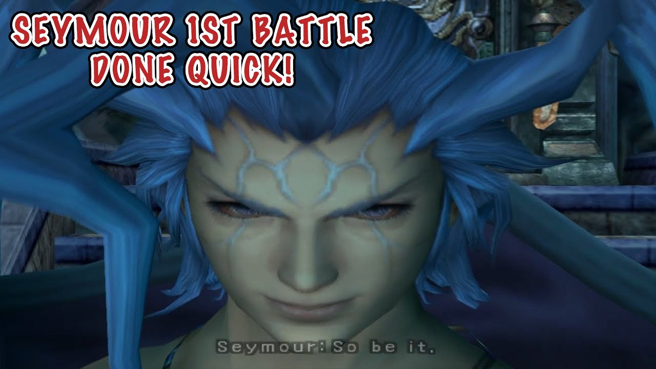 How to Beat Seymour 1st Battle Easily - Final Fantasy X (PS2)