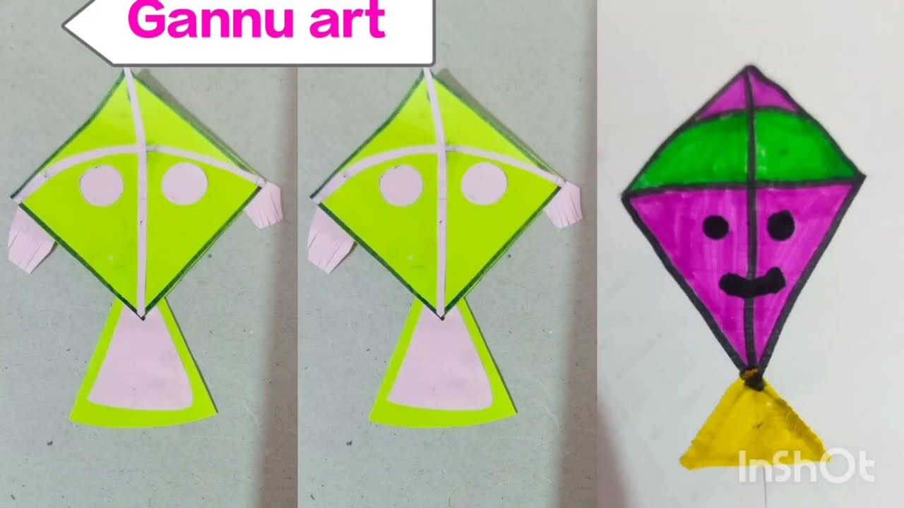 #Diy kite festival decoration #How to make easy paper kite#Kite flying#Kite fighting #kite drawing#