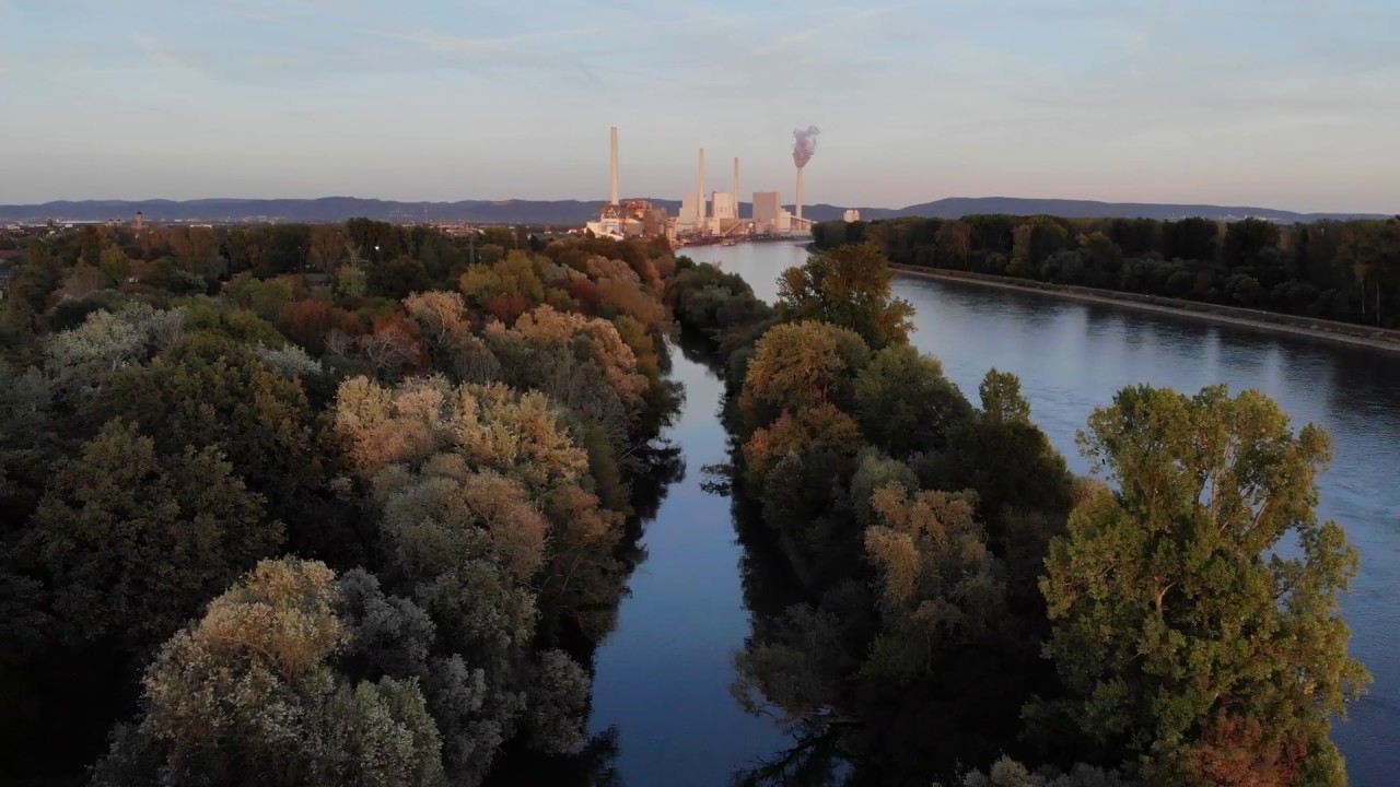 4K Drone Footage - Mannheim, Germany