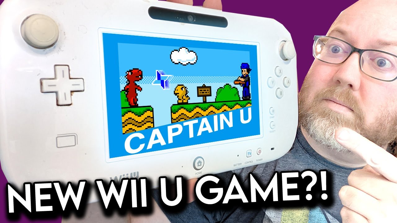 New WII U Game?! Let's Play Captain U