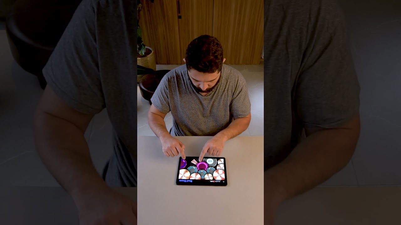 👉Learn to play virtual drums!