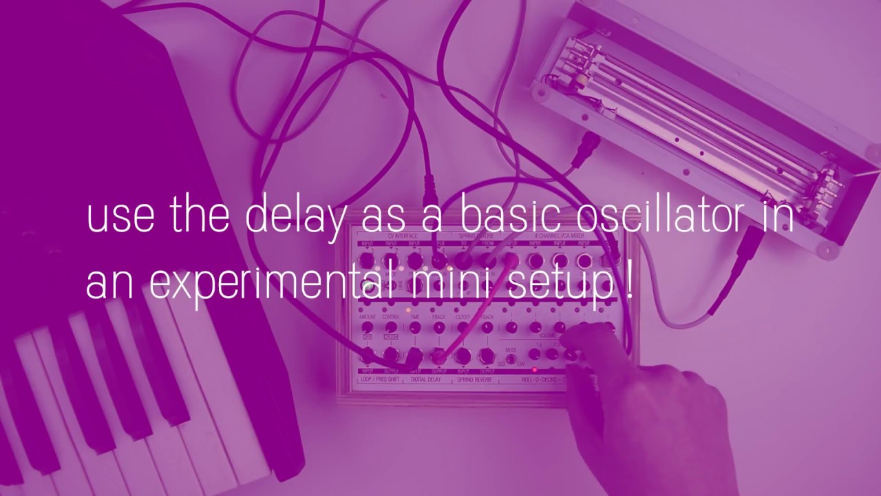 FIELD KIT FX ACTION - ROLL-O-DECKS SEQUENCER & DIGITAL DELAY