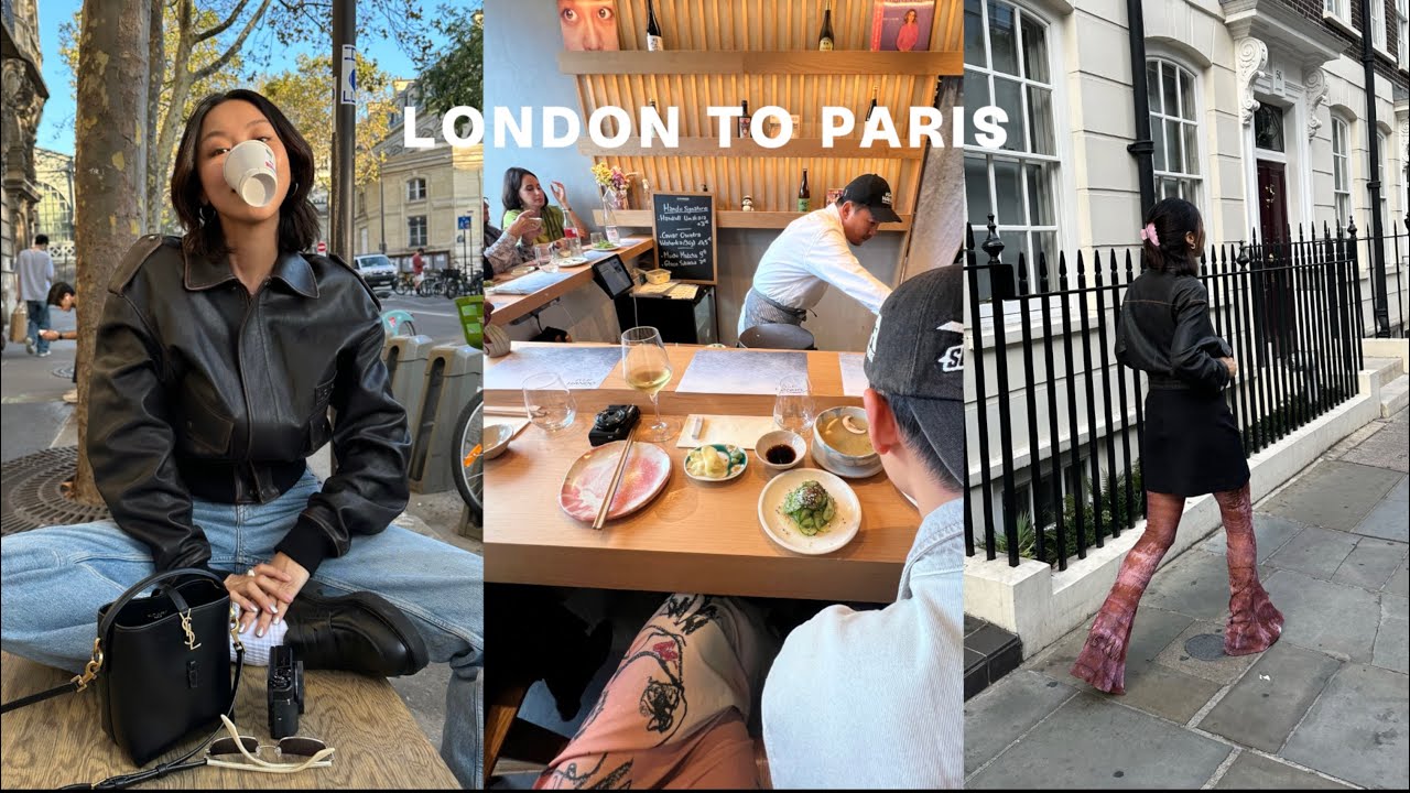 MY LONDON & PARIS 나 왜 런던이야...? 즉흥1박 & 파리에서 유유자적 며칠 vlog (ep.02 FIN!)