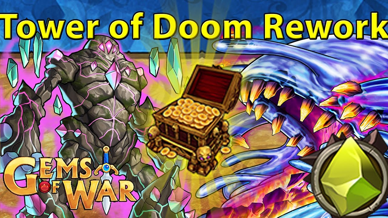 Gems of War: Event Objectives | Tower of Doom Rework, New Wild Card Creator, and New Cat Pet