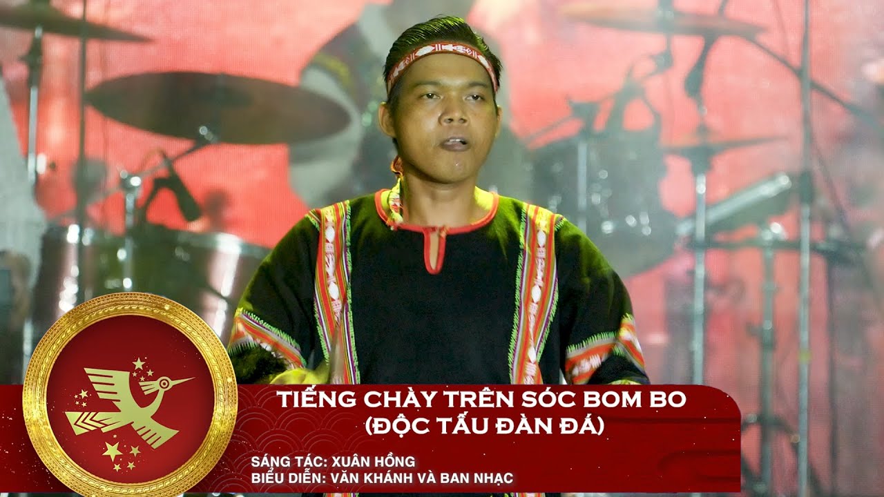 TIẾNG CHÀY TRÊN SÓC BOM BO (ĐỘC TẤU ĐÀN ĐÁ) - VĂN KHÁNH VÀ BAN NHẠC