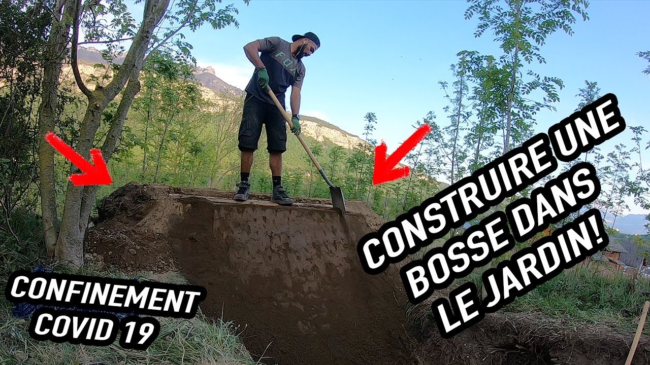 CONSTRUIRE UNE BOSSE DANS LE JARDIN!
