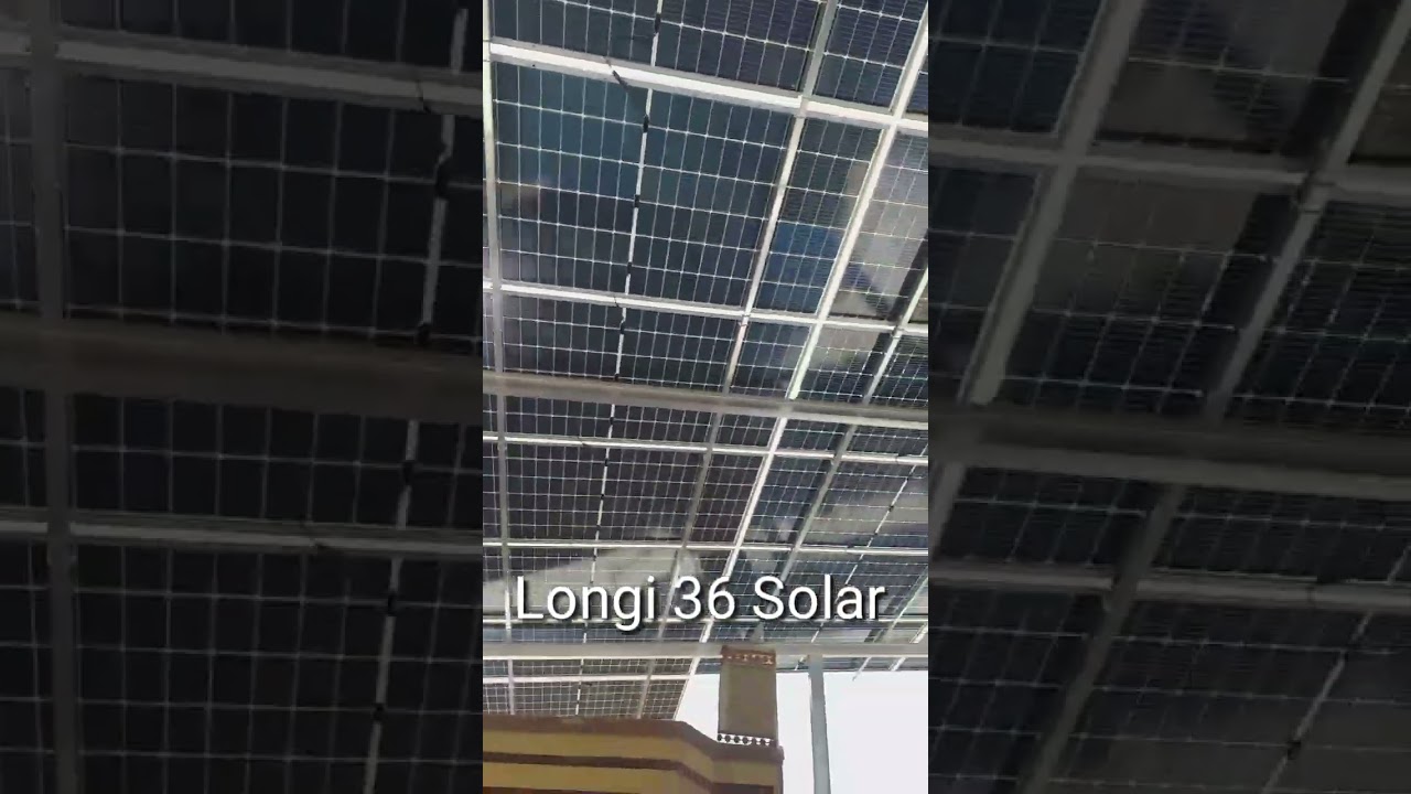 18kW Solar Project construction 