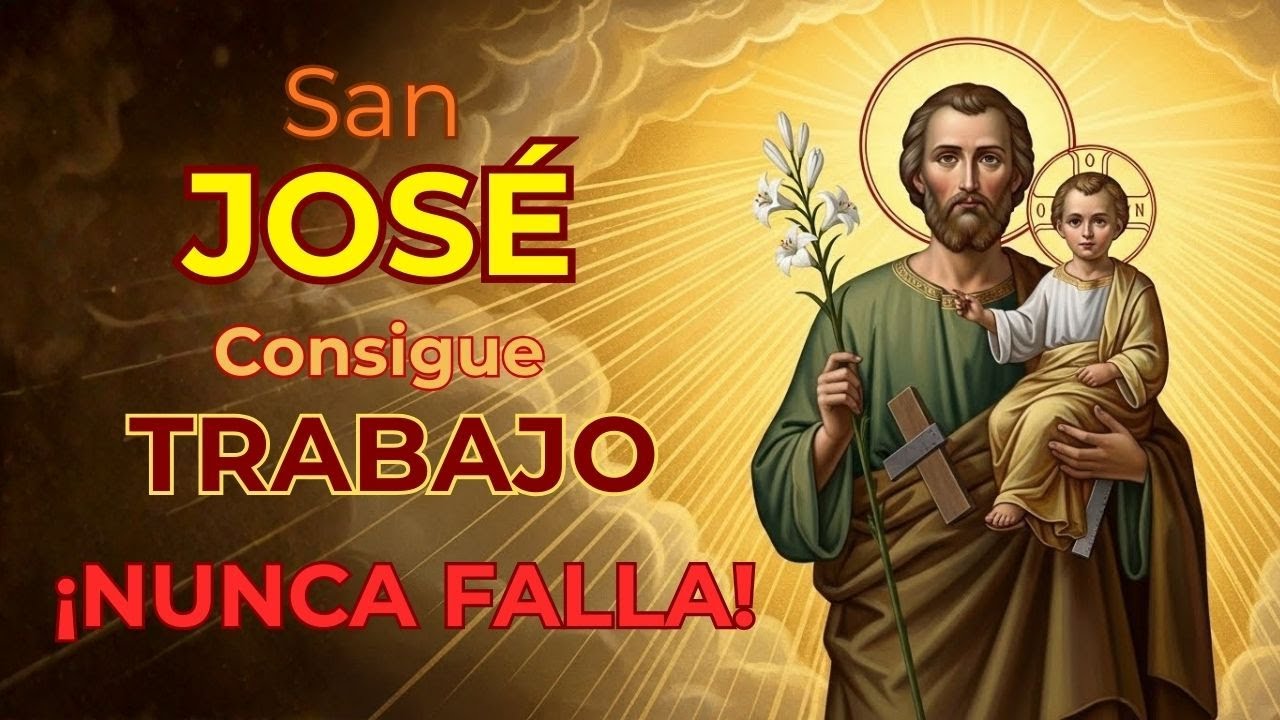 Oración Poderosa a SAN JOSÉ para Conseguir TRABAJO URGENTE 🙏💼