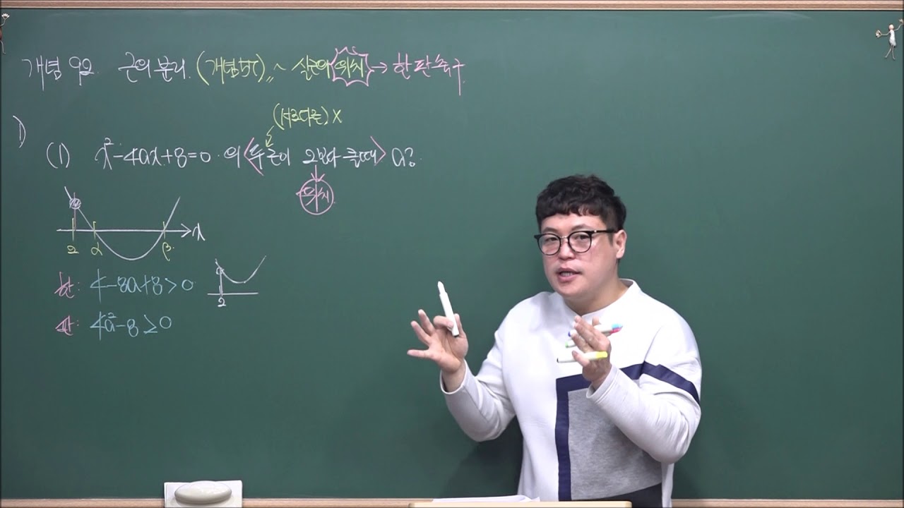 개념통달 수학 상 개념92 이차방정식의 근의 분리