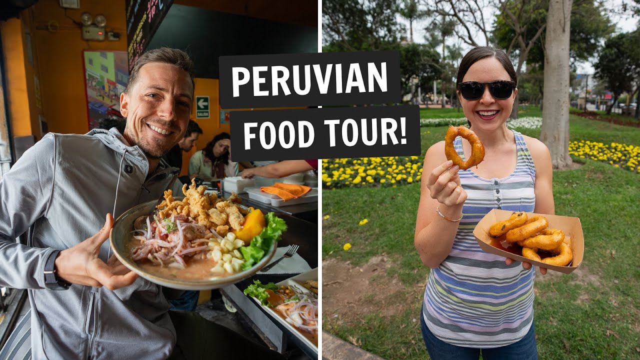 The ULTIMATE Peruvian FOOD TOUR 🇵🇪 in Lima (14+ dishes!)
