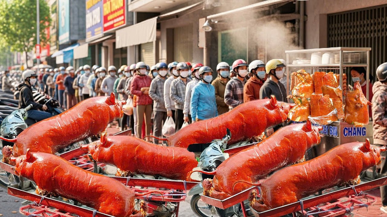 This Man Makes $20,000/Month Roasting Pigs on the Street – Here's How