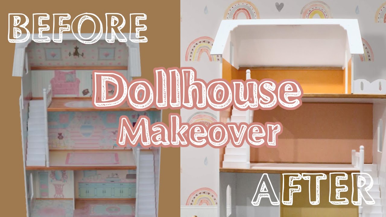 Dollhouse Makeover || Repurposed, Reused, Remodelled