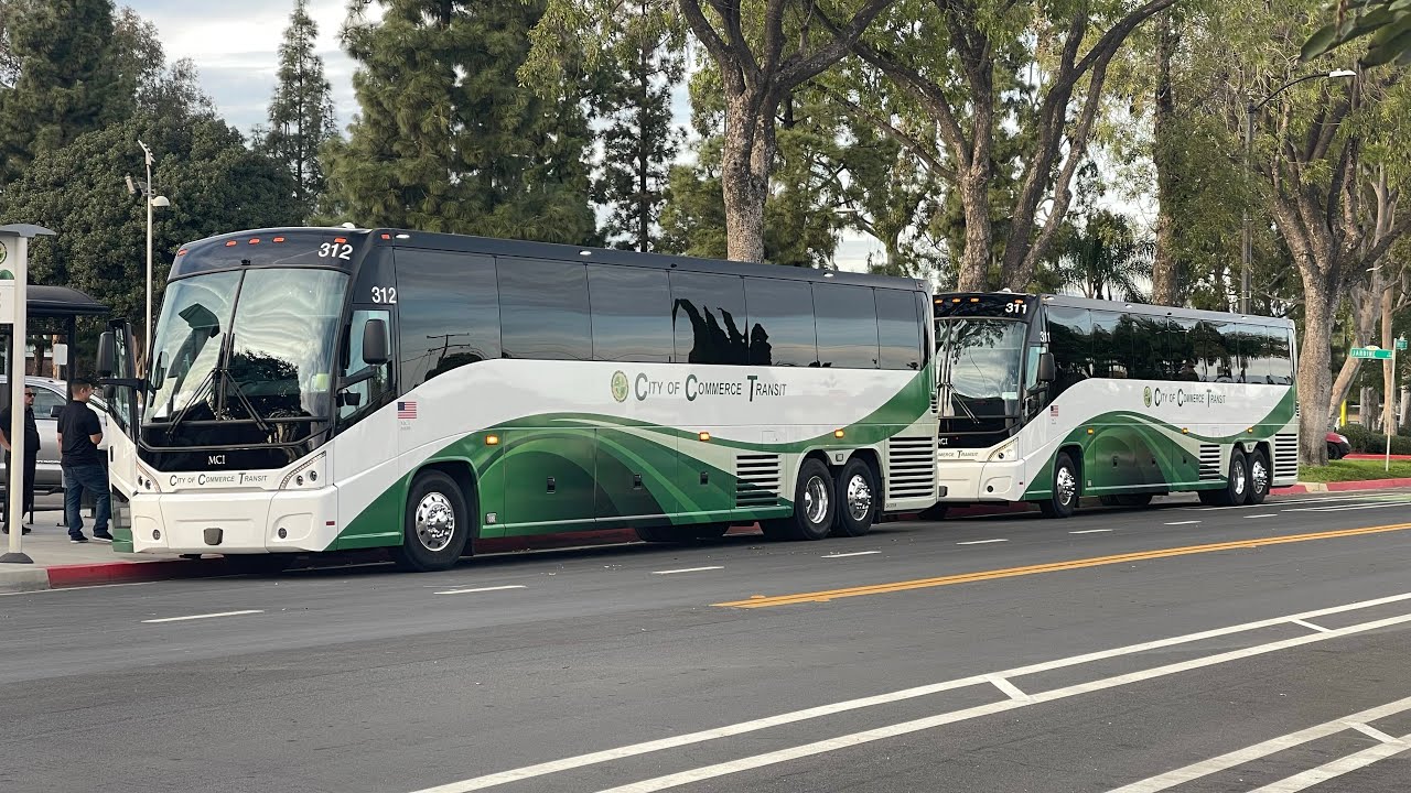City of Commerce - MCI buses - 1/25/2026