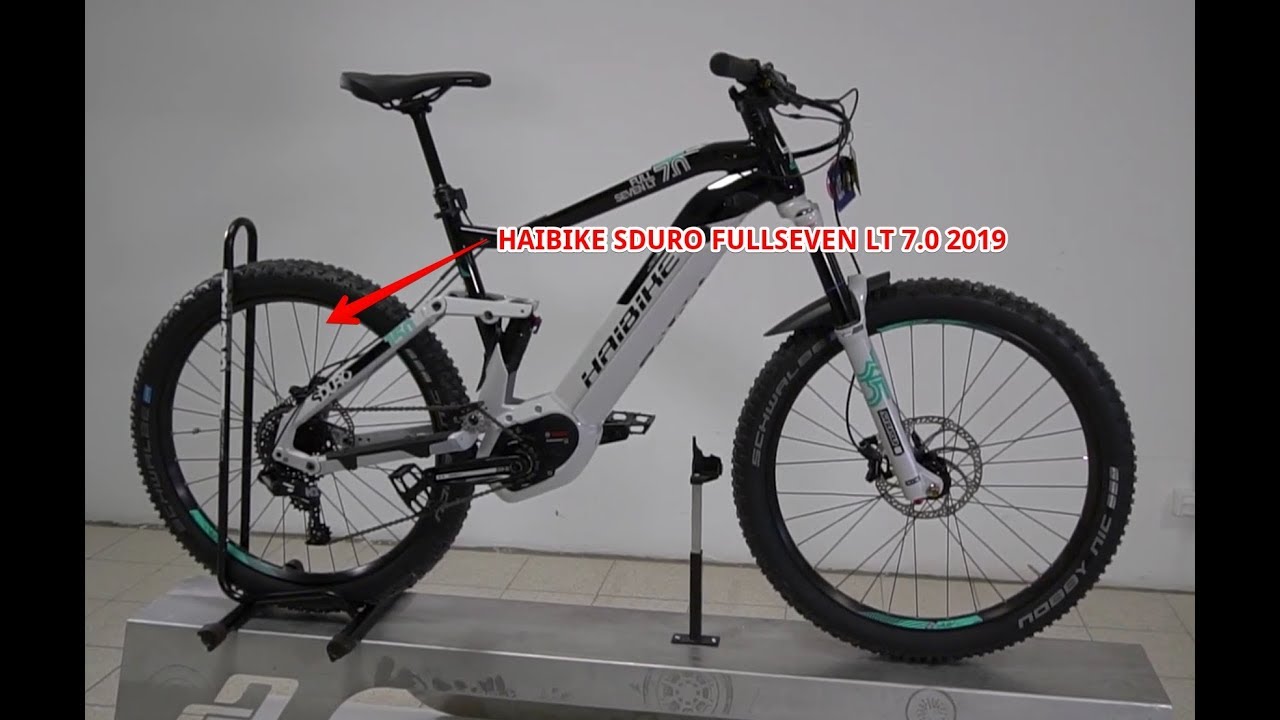 HAIBIKE SDURO FULLSEVEN LT 7.0 FULLY MOUNTAINBIKE 2019 COMPLETE WALKAROUND KOMPLETTE ERKLÄRUNG KA