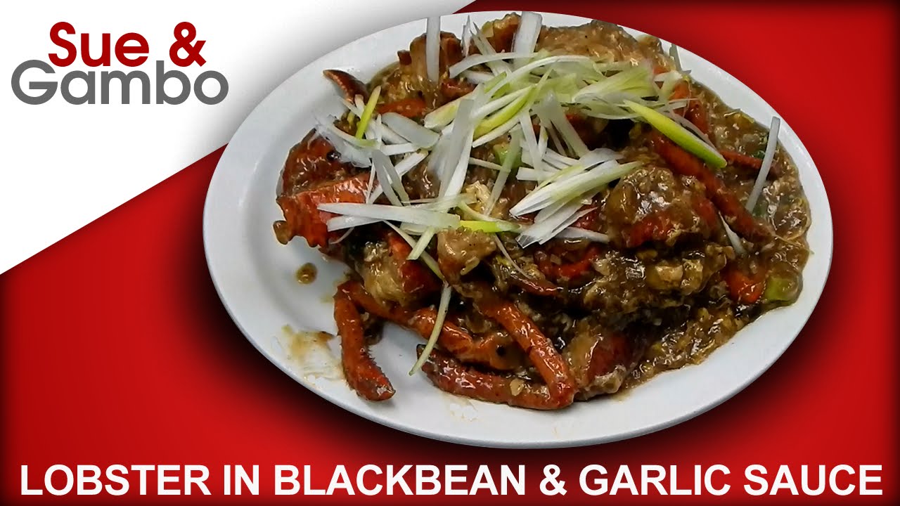 Chinese Lobster with Black Bean and Garlic Sauce