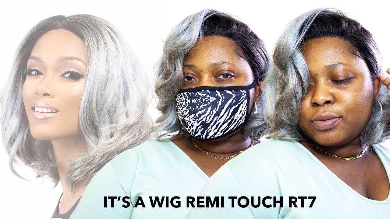 ITS A WIG REMI TOUCH RT7, COOL GREY WIGgIT.CO.UK