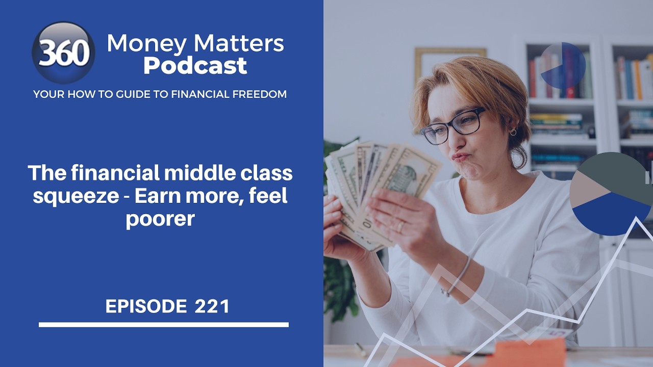 221. The financial middle class squeeze - Earn more, feel poorer
