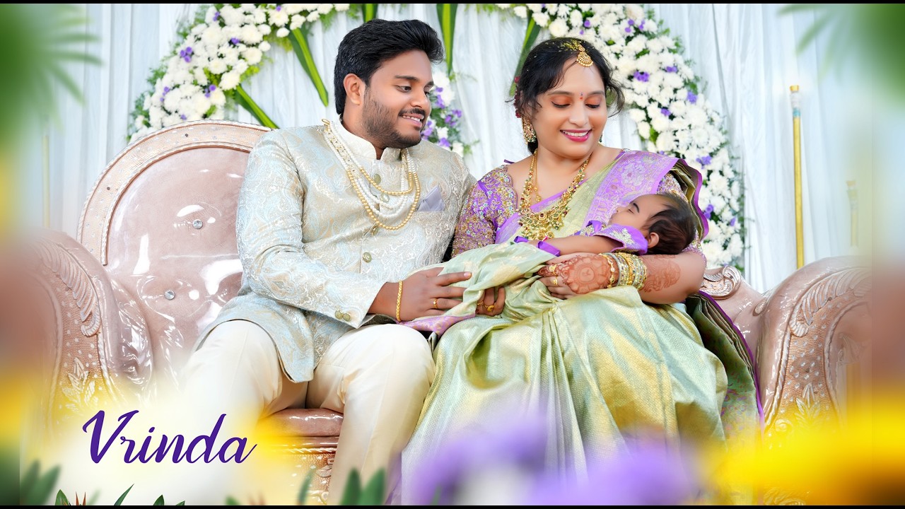 VRINDA ✨|| Naming Ceremony Highlights || SVR STUDIO KANDUKUR 9177974733.