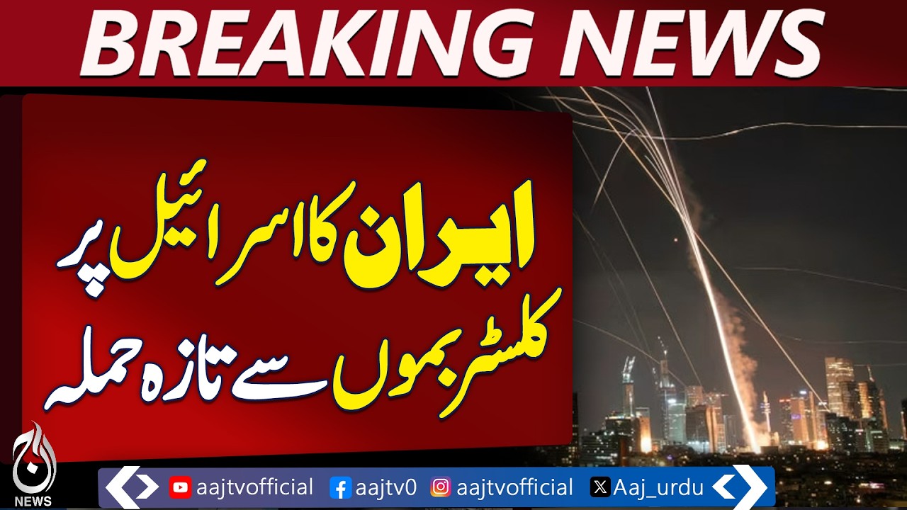 Iran Israel Tensions | Cluster Munitions Strike | Middle East Security Update