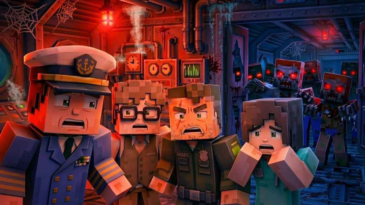 ZOMBIE Apocalypse: The Mariana Nightmare | Minecraft Animation | Minecraft Music | Full Movie  9