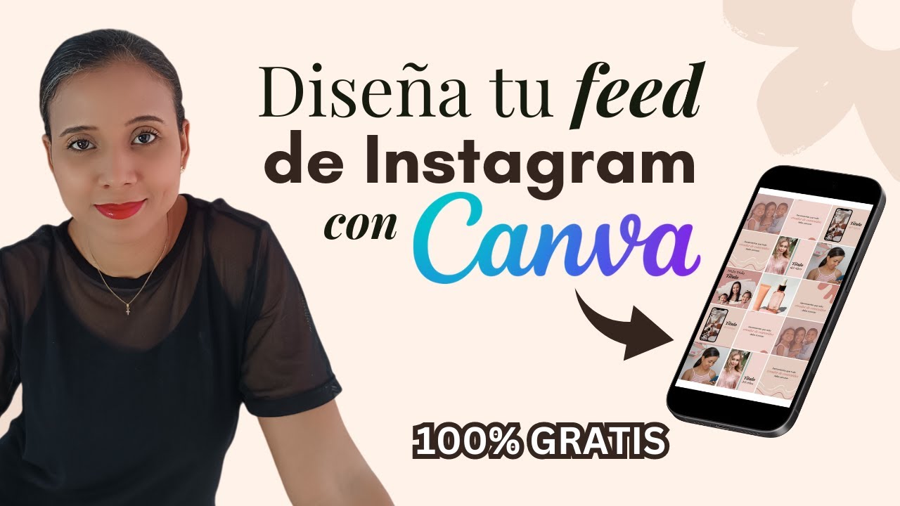Diseña tu FEED de Instagram con Canva 100% GRATIS 🤩 Tutorial completo