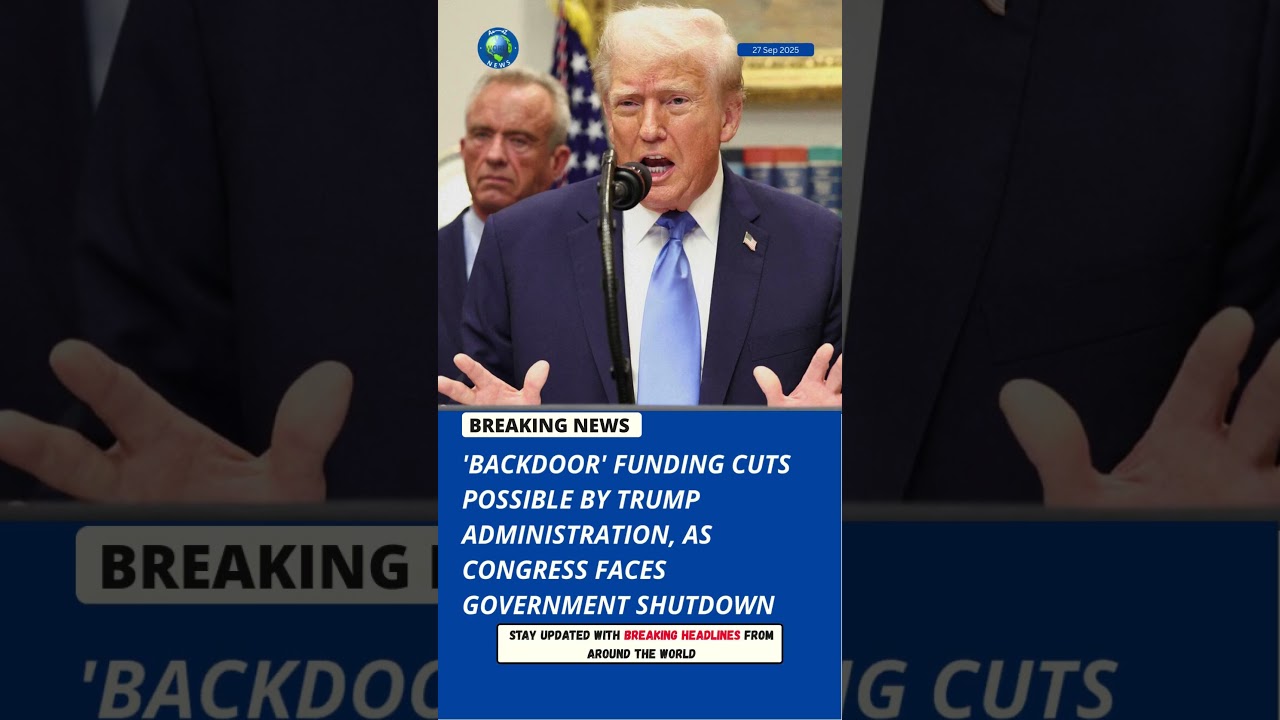&lsquo;Backdoor&rsquo; funding cuts possible as Congress faces government shutdown
