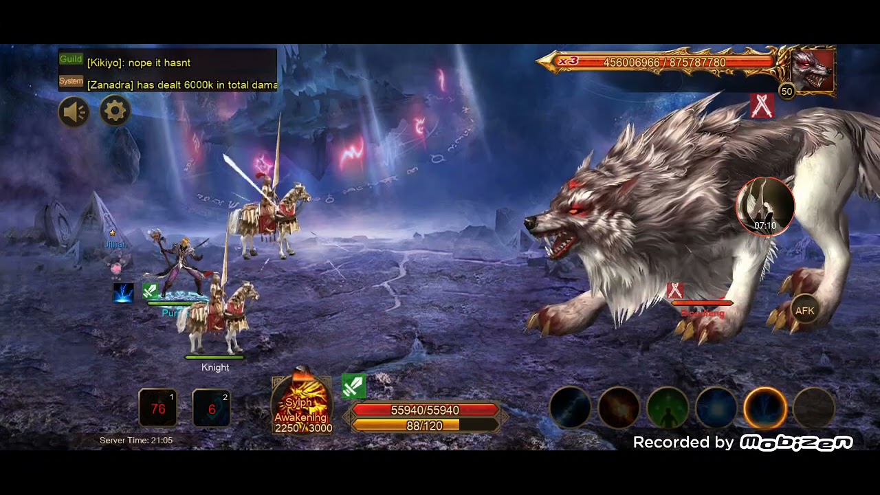 Wartune Ultra: 1st World Boss fight For Puri, Amd Eve is still best for world boss.