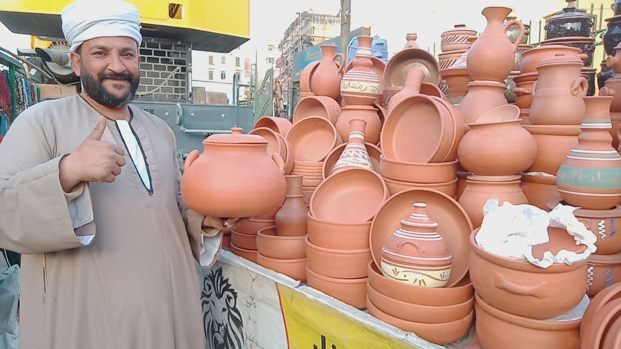 خليكي ناصحة واشتري من المصنع التلاتة ب١٠ج 💥طواجن و أواني رمضان وقبل ما تشتري اسمعي كلام صاحب المصنع