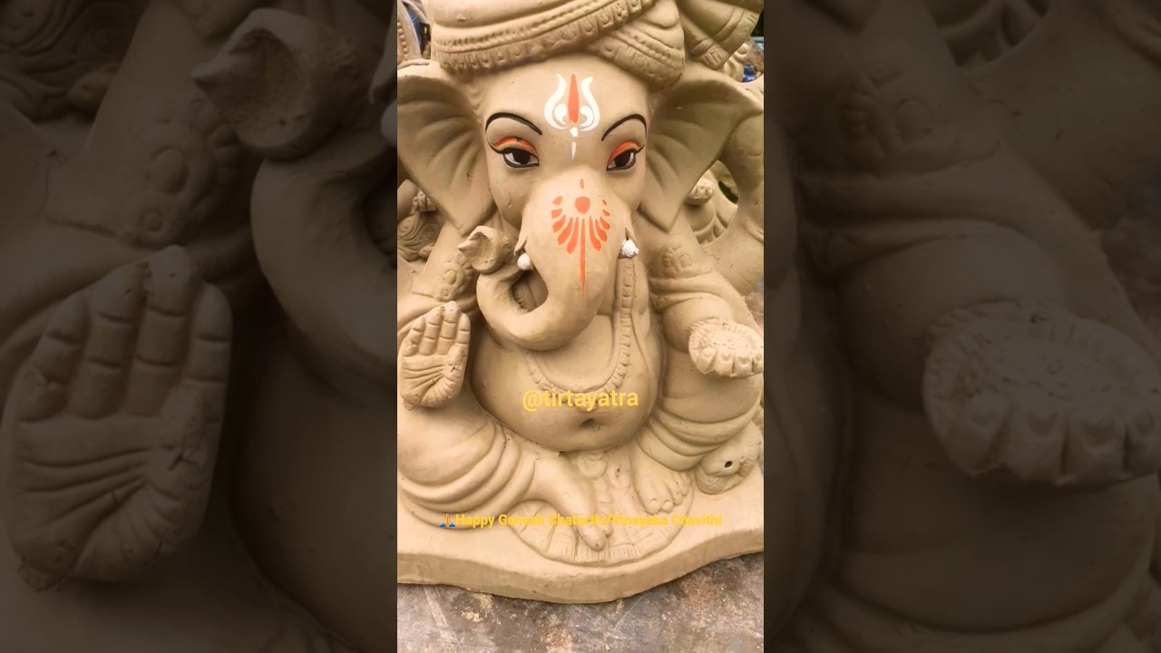 🙏Happy Ganesh Chaturthi/Vinayaka Chavithi #ganesh #vinayaka #hindu #tirtayatra #short @tirtayatra