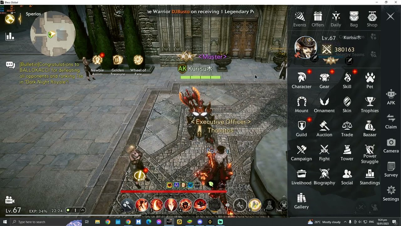 How to Cash-out in Bless Global