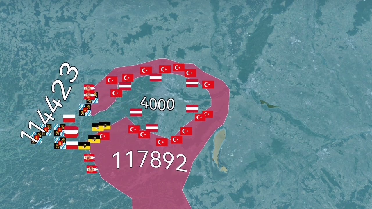 Siege of Vienna in 1 minute