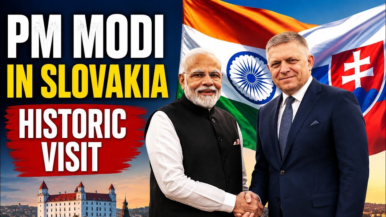 Big Diplomatic Win? India & Slovakia Upgrade Ties to Comprehensive Partnership #india #slovakia 