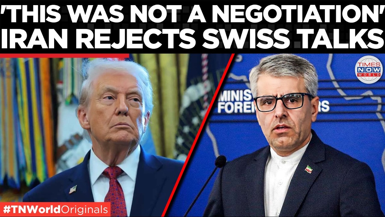FULL: Iran Drops Bombshell, Rejects Nuclear Deal Negotiations with US After Switzerland Meeting