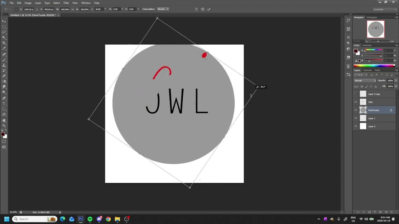 Rotational Secret Puzzle Tutorial for Owlbear Rodeo