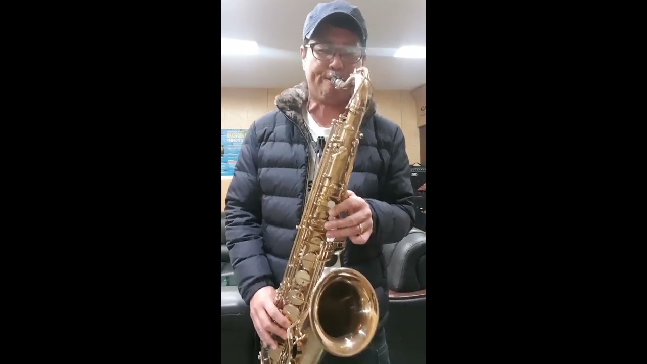 색소폰 한성훈.(생톤연주)현인 '꿈속의사랑' -Tenor-